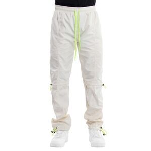 EPTM. Men’s Cream Hyper Neon Drawstring Track Pants Style 15030 Size Medium (32)
